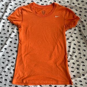 Orange Nike Dri-Fit Top